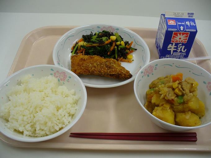 今日の給食