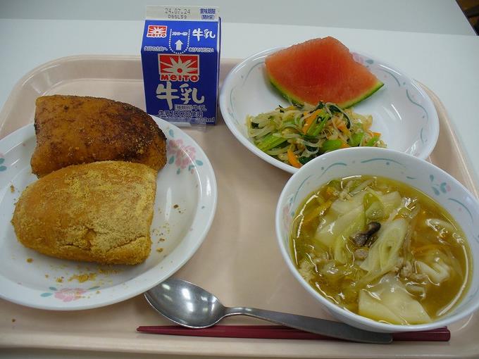 今日の給食