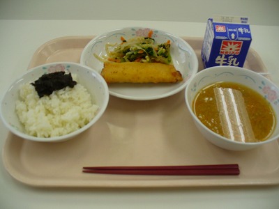 今日の給食