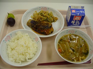 今日の給食