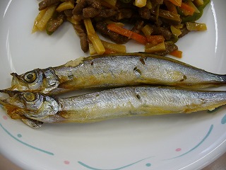 焼きししゃも