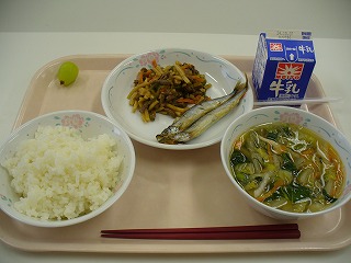 今日の給食