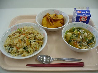 今日の給食