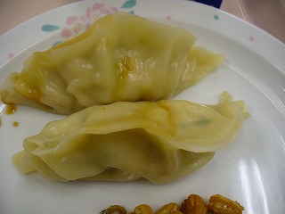 手作り蒸しぎょうざ