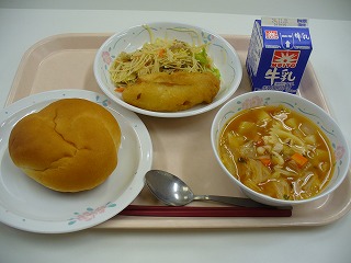 今日の給食