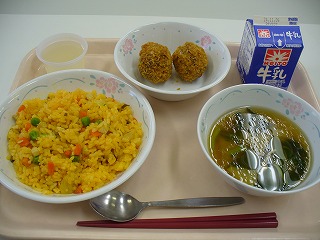 今日の給食