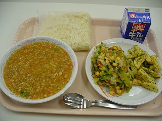 今日の給食