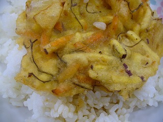 かみかみかき揚げ丼