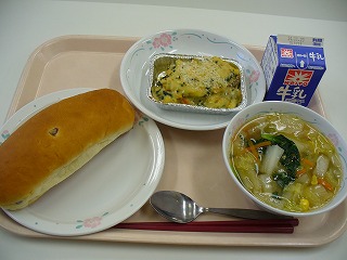 今日の給食