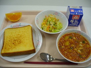 今日の給食
