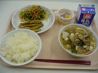 今日の給食