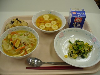 今日の給食