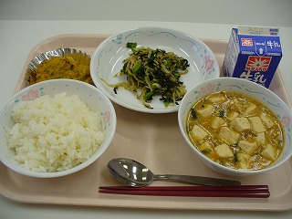 今日の給食
