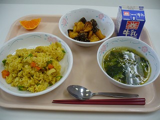 今日の給食