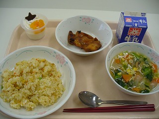 今日の給食