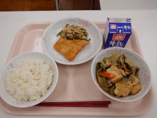 今日の給食