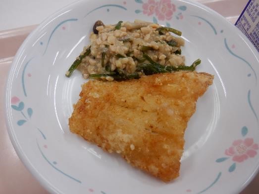 カレイのから揚げ