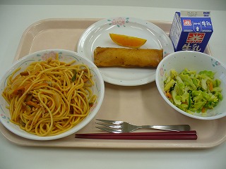 今日の給食