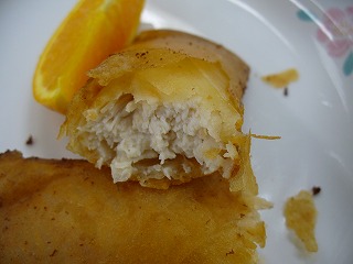 ささみとチーズの包み揚げ