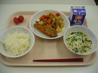 今日の給食