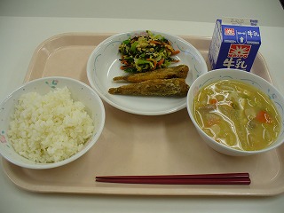 今日の給食