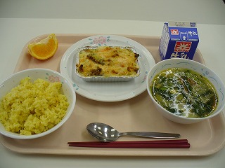 今日の給食