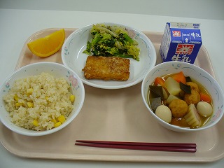 今日の給食