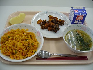 今日の給食