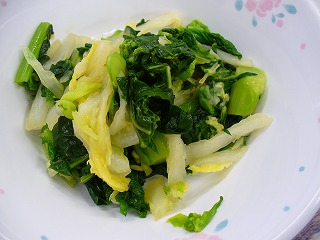 菜の花のからしあえ