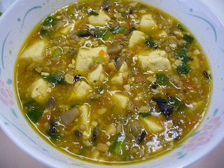 カレーマーボーどうふ