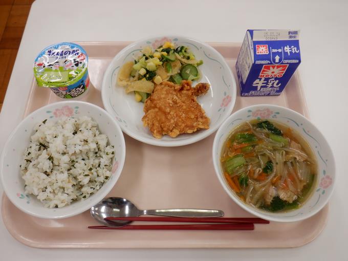 今日の給食