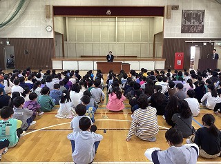 校長の話