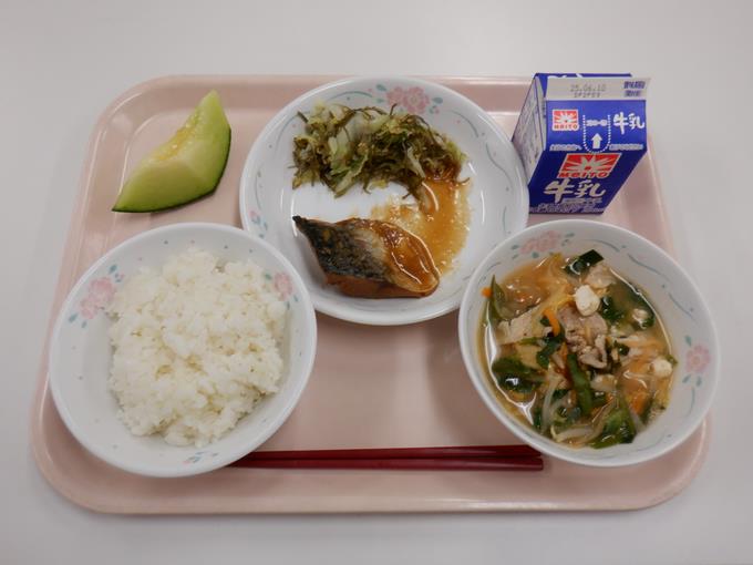 濃厚な味わい「さばのみそ煮」