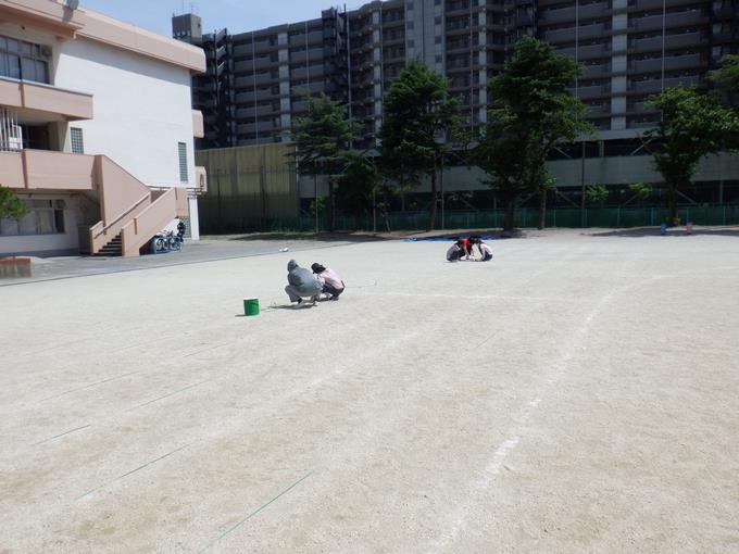 コースロープ整備