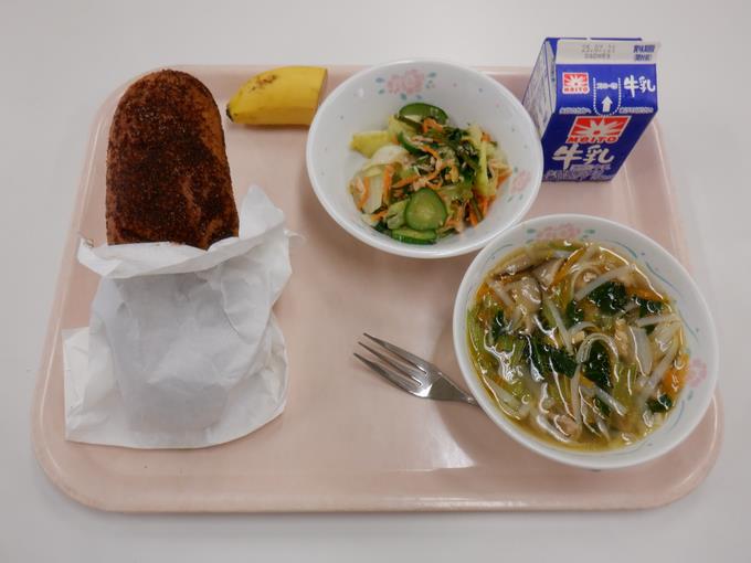 ココア揚げパンです♪