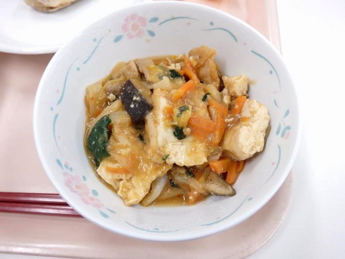 ジャーチャン厚揚げ
