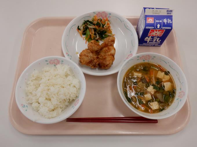 「重陽の節句」にちなんだ献立