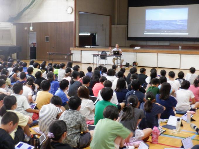 漁業について語る山本さん