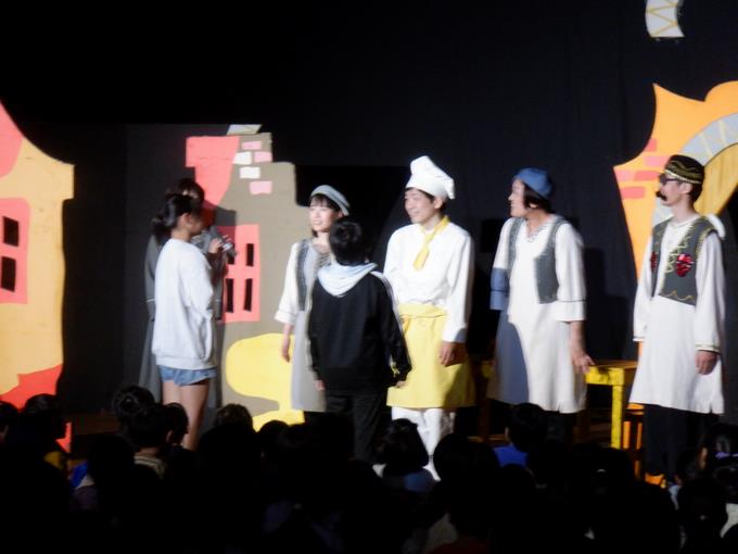 児童代表よりお礼の言葉