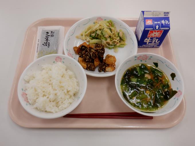 今日も栄養たっぷり