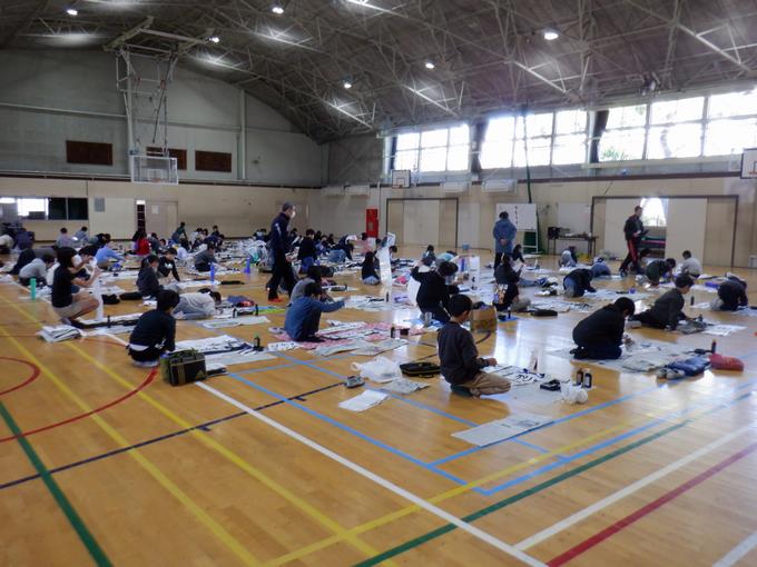 集中して取り組みました