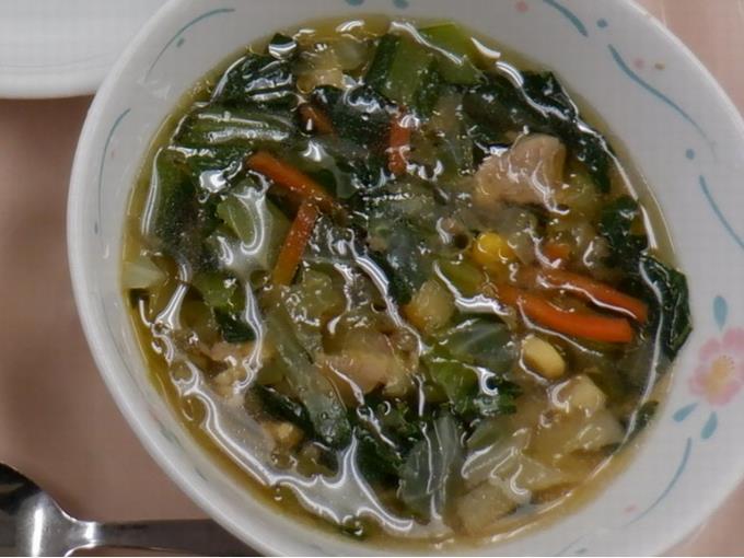 野菜の旨味たっぷりｽｰﾌﾟ