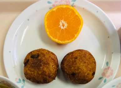 みかんとかぼちゃﾄﾞｰﾅﾂ