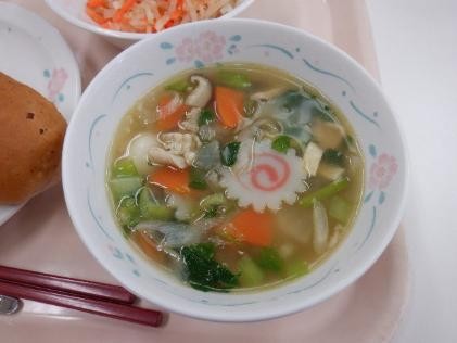 七草白玉スープ