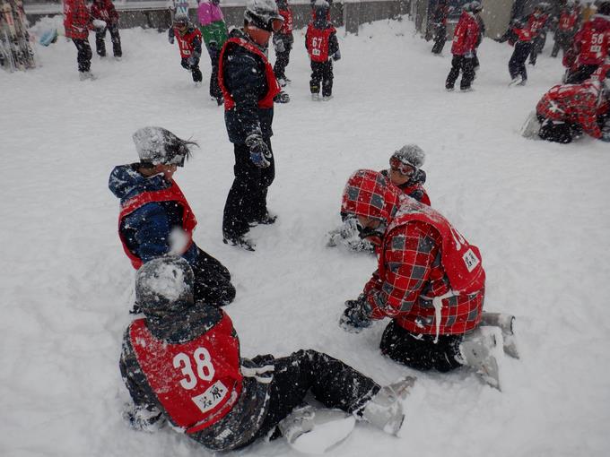 雪遊び（雪を満喫！）
