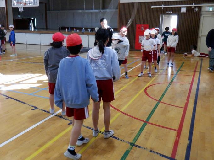 3年生と4年生で練習