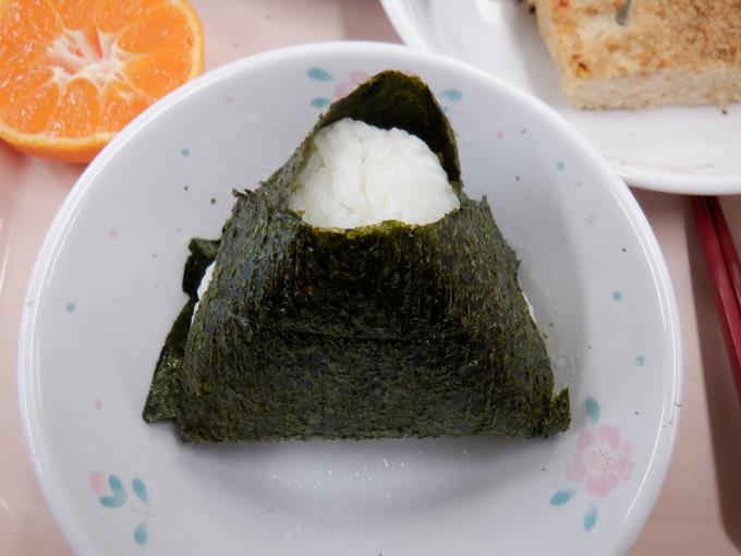 おむすび完成！