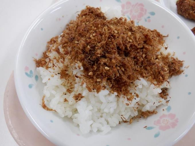 だしがらふりかけご飯