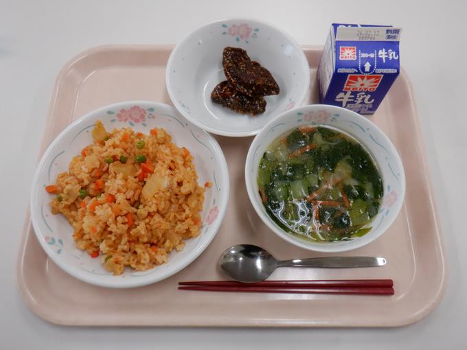 今日はチキンライス♪