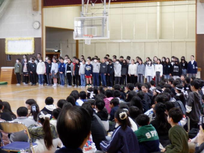 6年生からのお礼